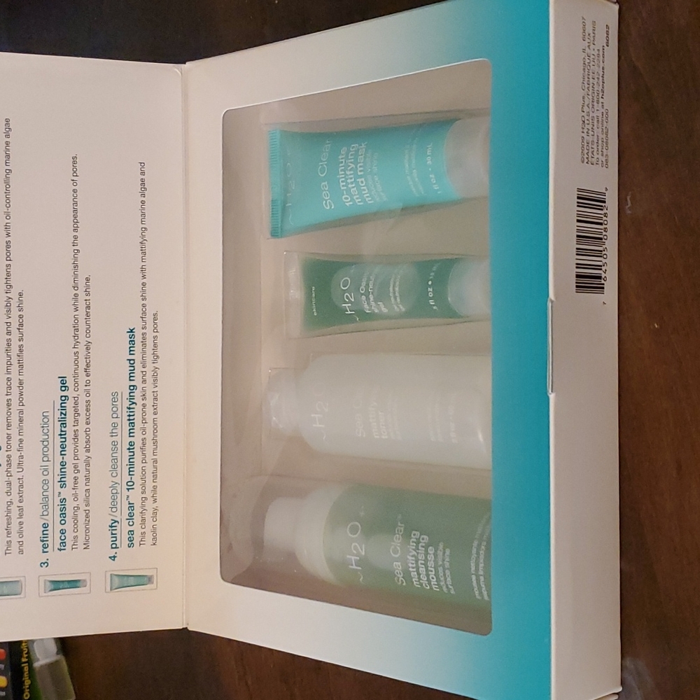 H2O Sea Clear face care package